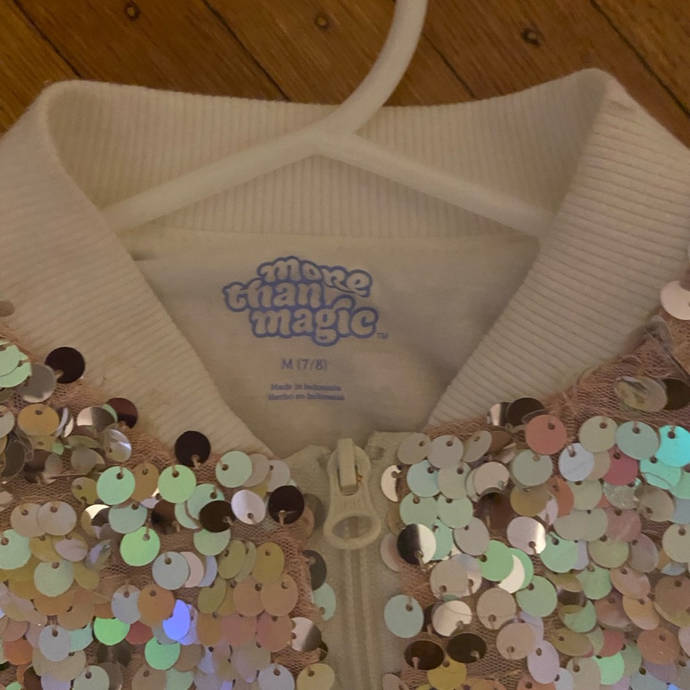 More Than Magic Sequin Jacket Size 7/8
